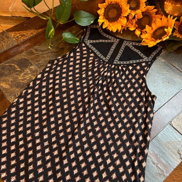 Lucky Brand Embroidered BoHo top (NEW) - Picture 10 of 15